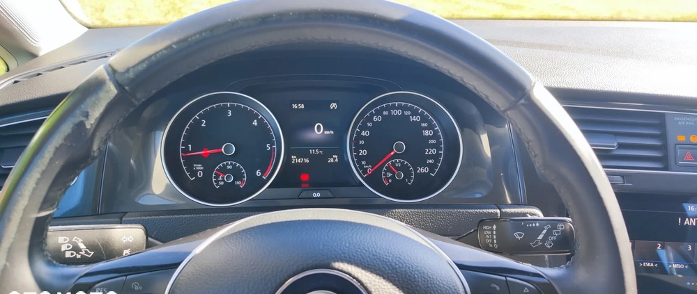 Volkswagen Golf cena 42000 przebieg: 209325, rok produkcji 2017 z Kcynia małe 106